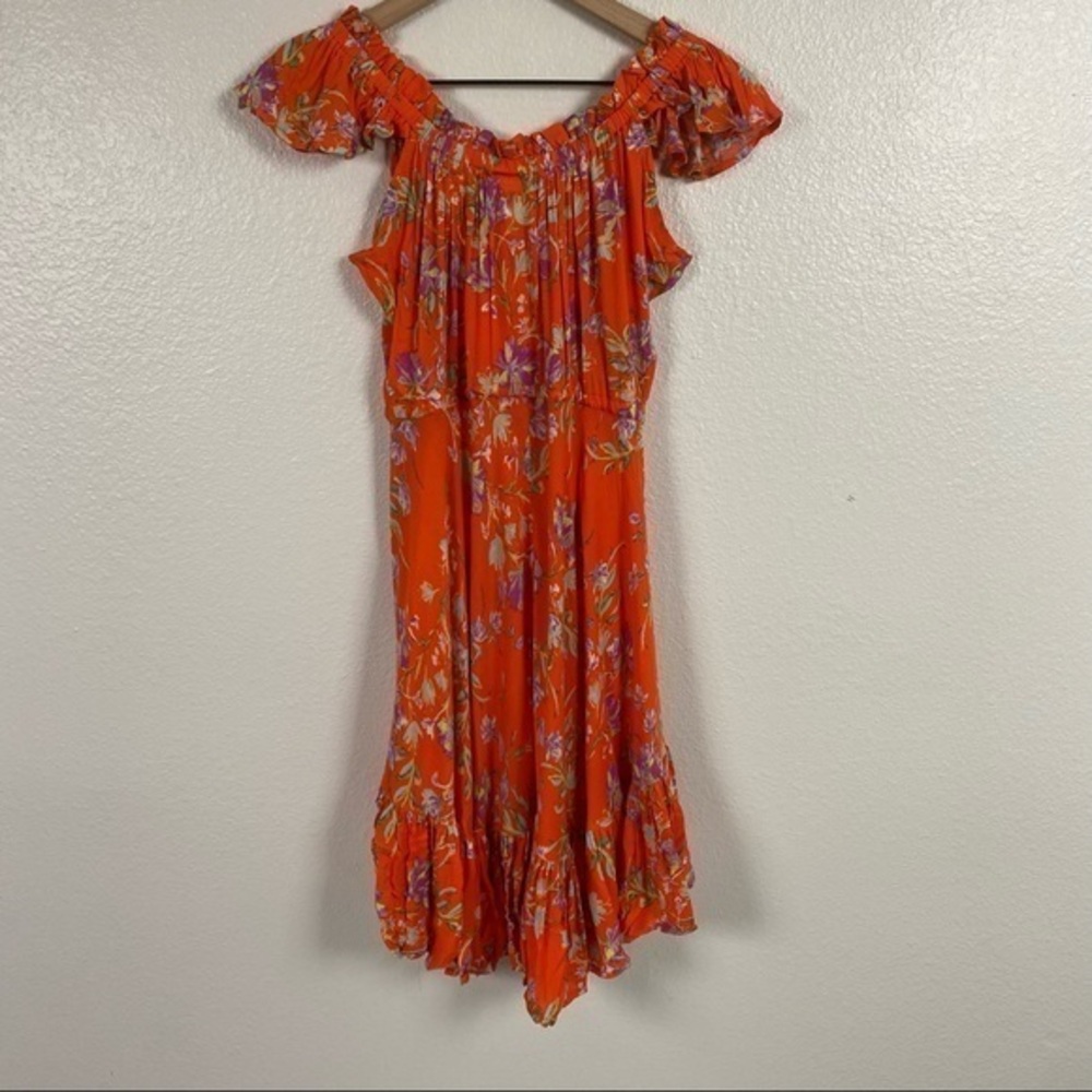 Skylar+Madison red floral dress